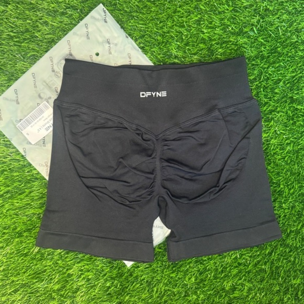Dfyne impact shorts midnight black small